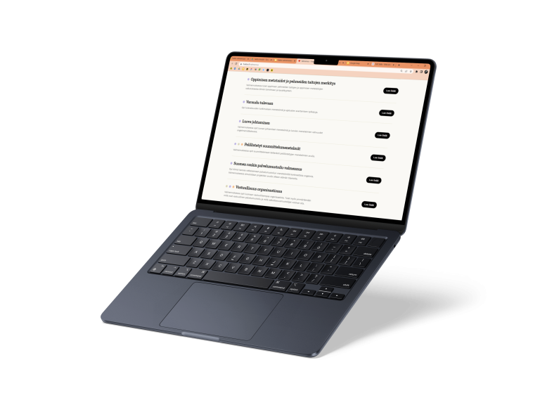 Visualization of a new training programs