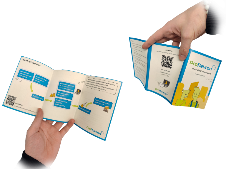 Both sides of the flyer I designed.